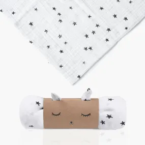 Wee Gallery Organic Cotton Muslin Swaddle | Star Print