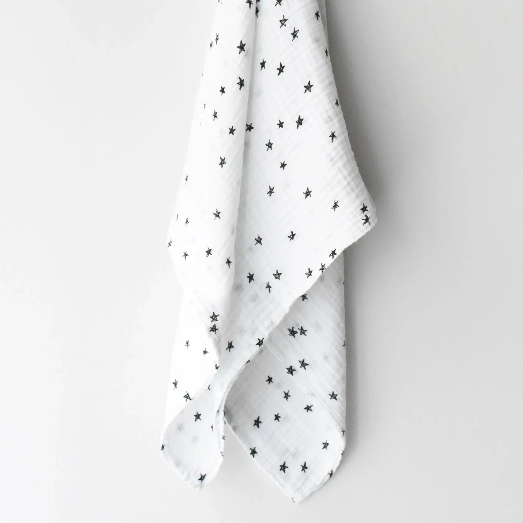 Wee Gallery Organic Cotton Muslin Swaddle | Star Print