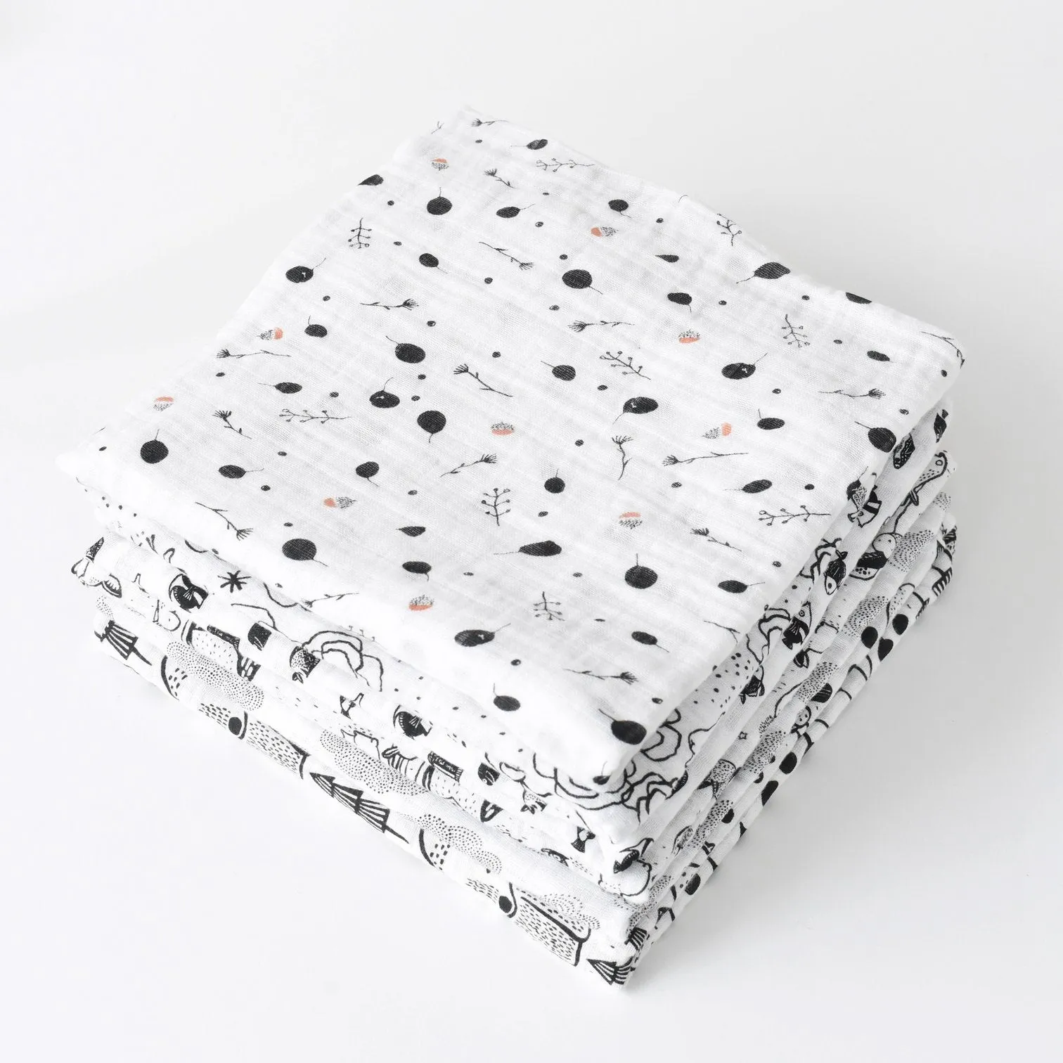 Wee Gallery Organic Muslin Swaddle - Seedling