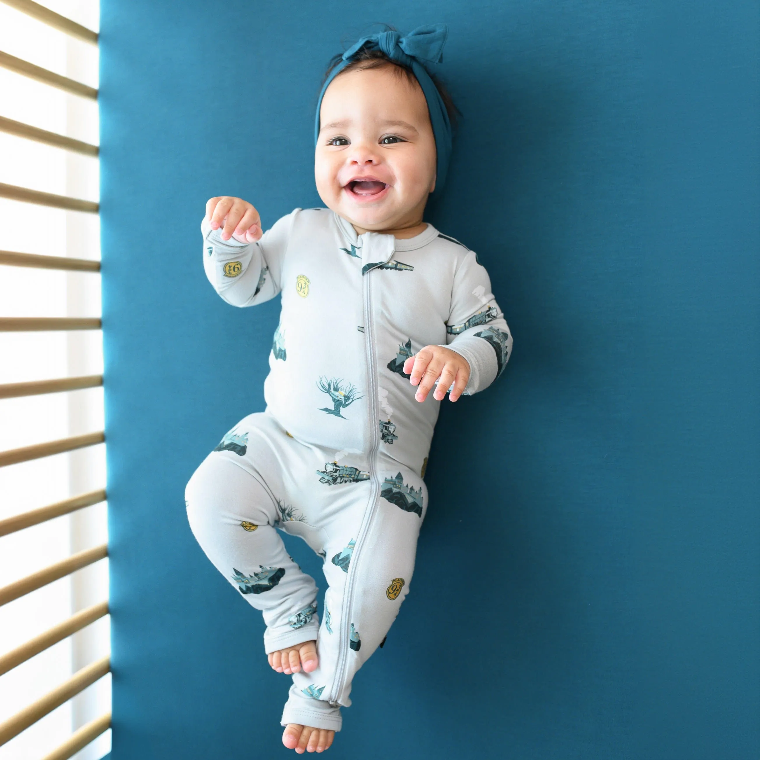 Zippered Romper in Journey